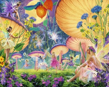 妖精 Painting - 子供のための春の妖精